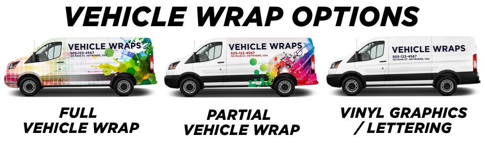 Falcon Heights Vehicle Wraps vehicle wrap options